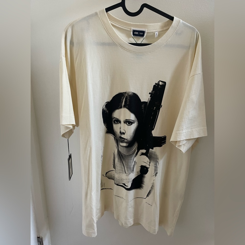 KITH x Star Wars Princess Leia Sand Drift Vintage Tee / RARE